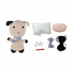 Paris Prix Kit Complet Amigurumi  Firmin le Chien  17cm Beige
