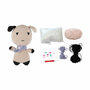 Voir la diapositive 1 : Paris Prix Kit Complet Amigurumi  Firmin le Chien  17cm Beige