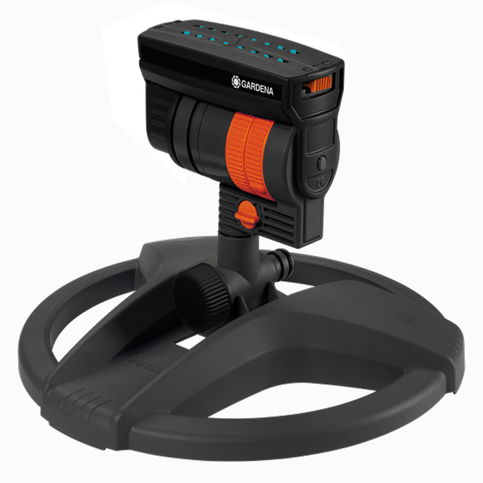 Gardena Arroseur oscillant AquaZoom compact - petites surfaces - portée 3 à 16 m - largeur 3 à 12 m