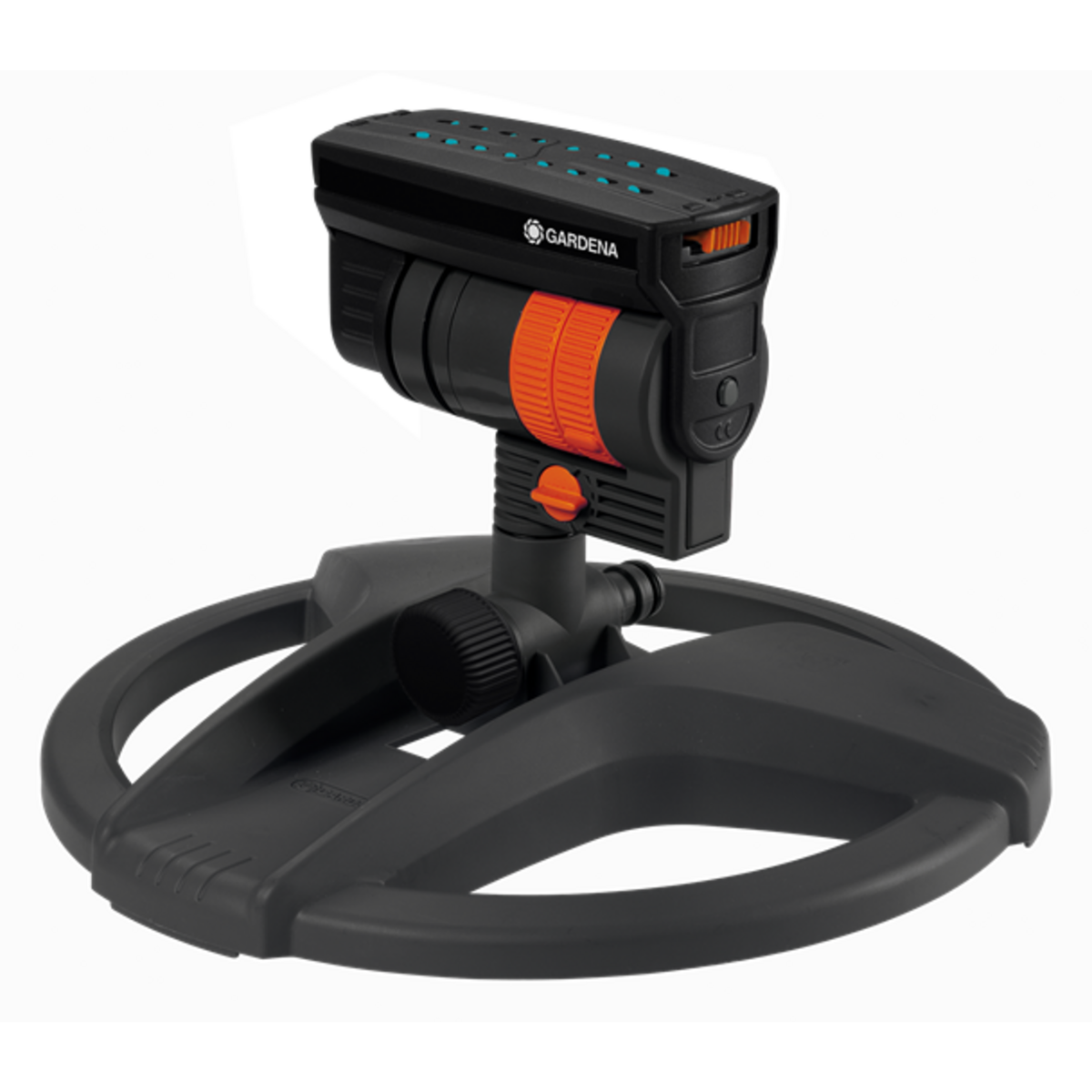 Gardena Arroseur oscillant AquaZoom compact - petites surfaces - portée 3 à 16 m - largeur 3 à 12 m