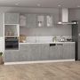 Voir la diapositive 3 : VIDAXL Armoire suspendue Gris beton 39,5x31x60 cm Bois d'ingenierie