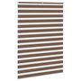 Voir la diapositive 4 : VIDAXL Store zebre marron 165x200cm largeur du tissu 160,9cm polyester