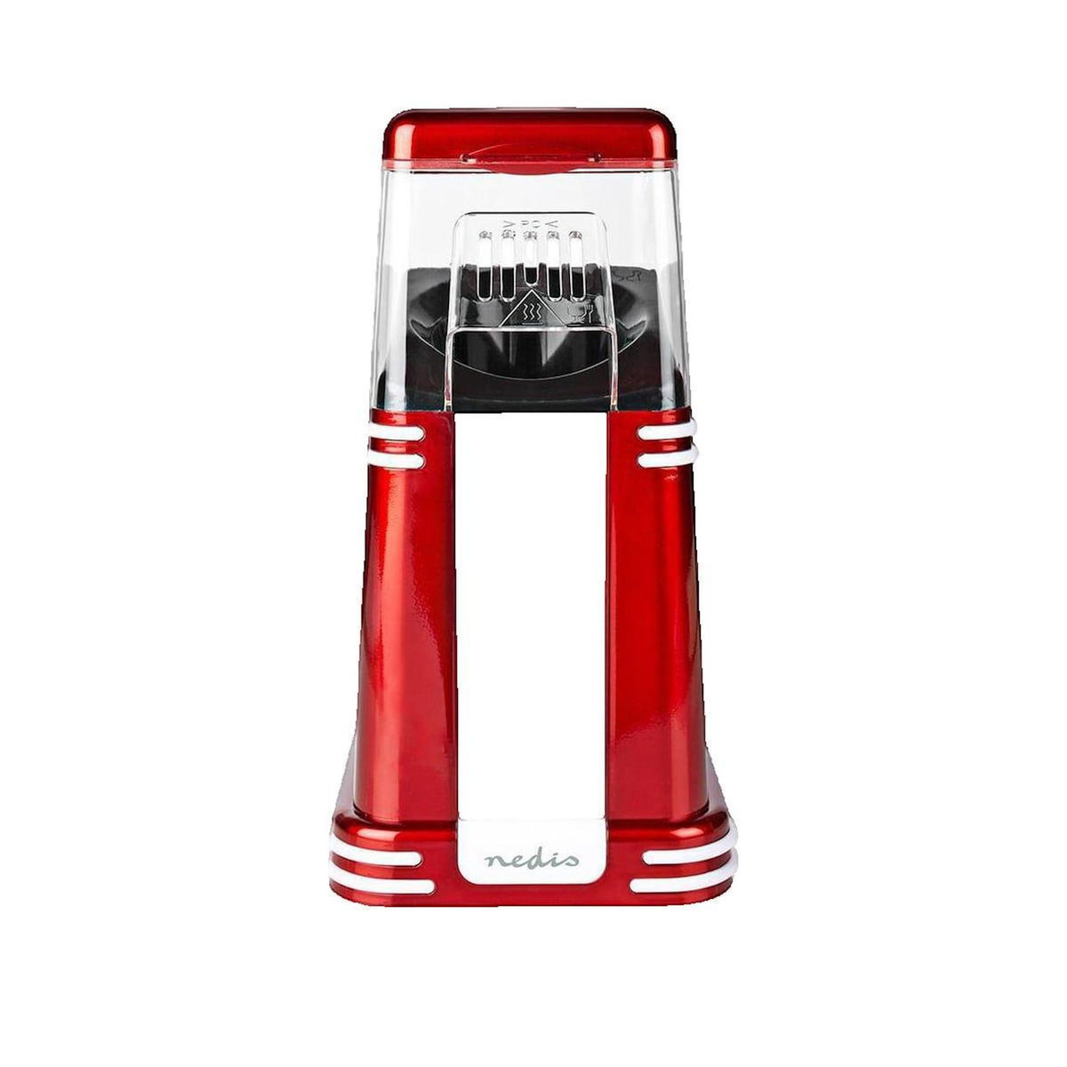 NEDIS Machine à pop-corn Nedis FCPC100RD blanc/rouge