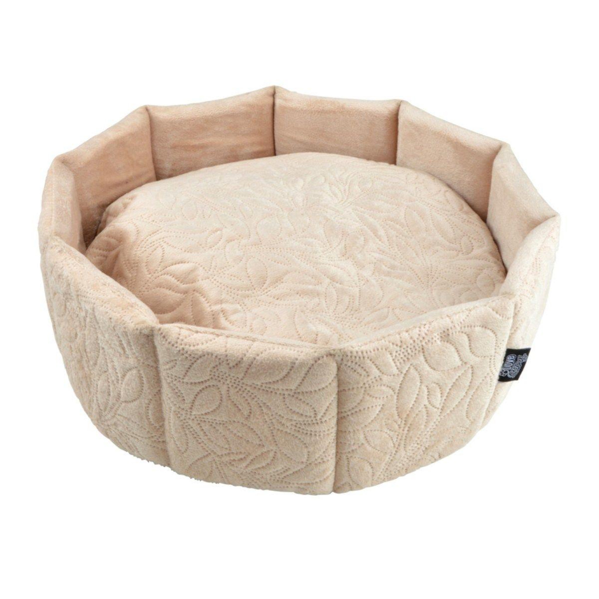 LOVE STORY Panier pour chien & chat  boho  38cm naturel
