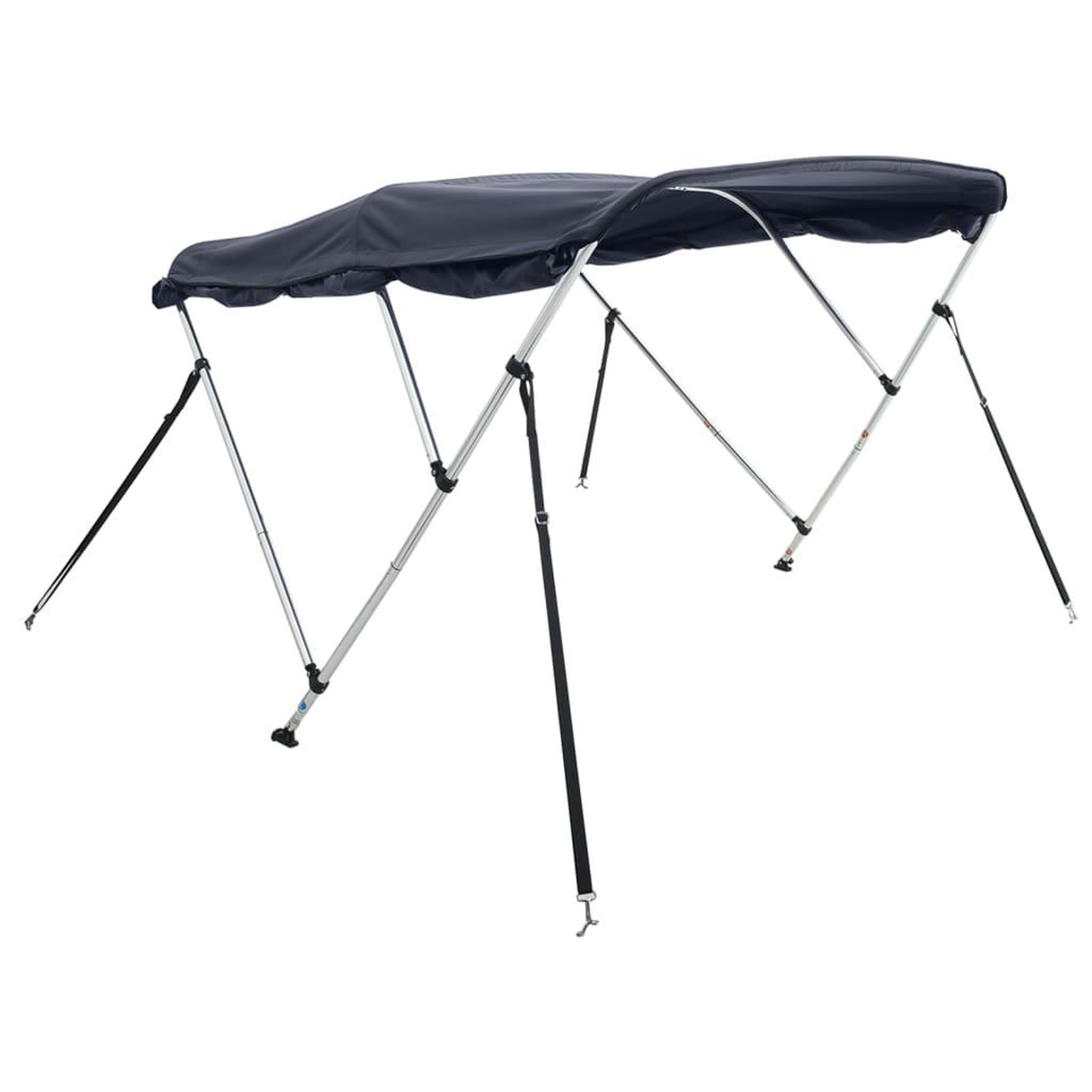 Voir la diapositive 3 : VIDAXL Toit bimini a 3 arceaux parois laterales 183x(185-198)x137 cm