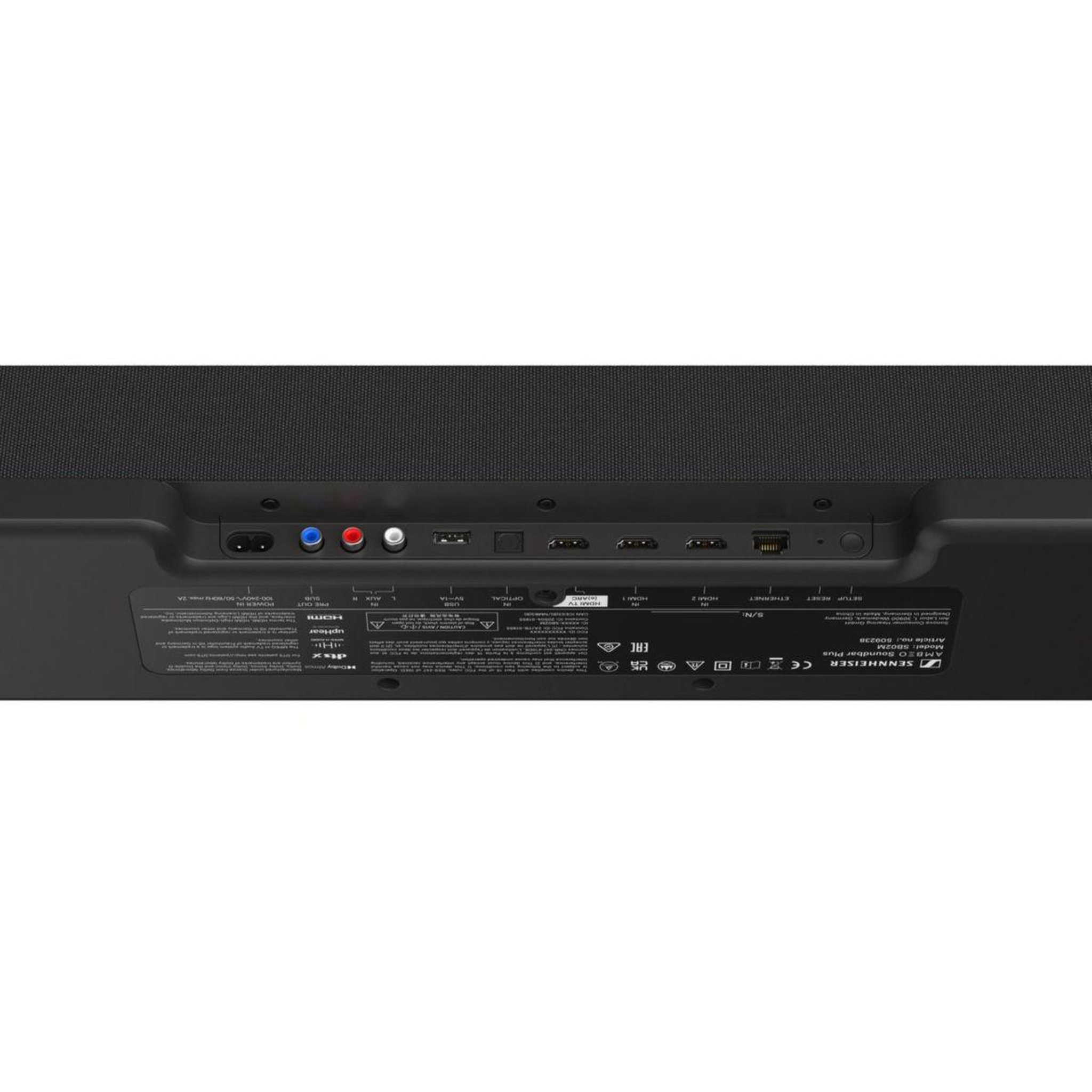 Voir la diapositive 5 : Sennheiser Barre de son ambeo soundbar plus