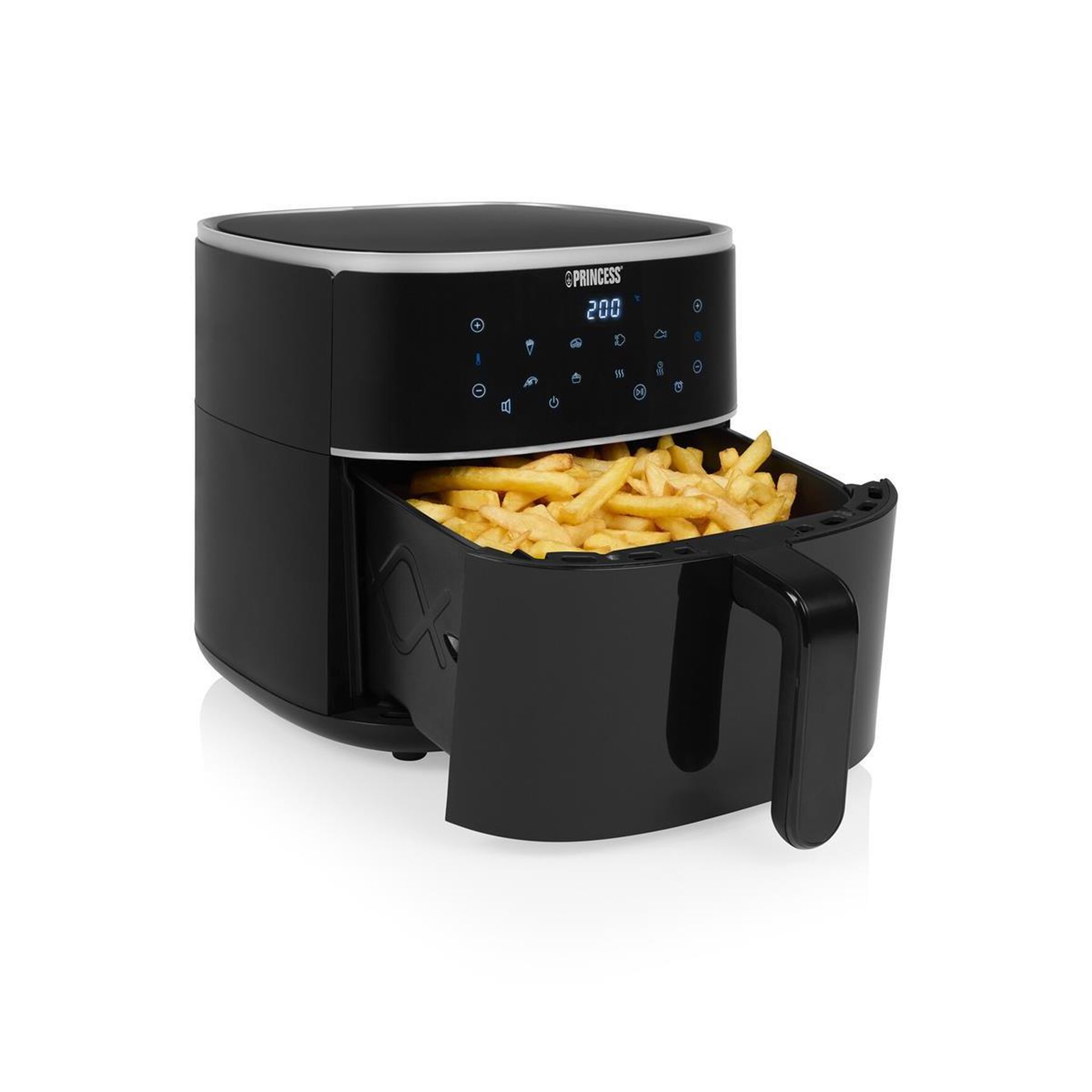 Voir la diapositive 3 : PRINCESS Princess 01.182244.01.001 Airfryer numérique - 6L