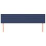 Voir la diapositive 3 : VIDAXL Tetes de lit 2 pcs Bleu 100x5x78/88 cm Tissu