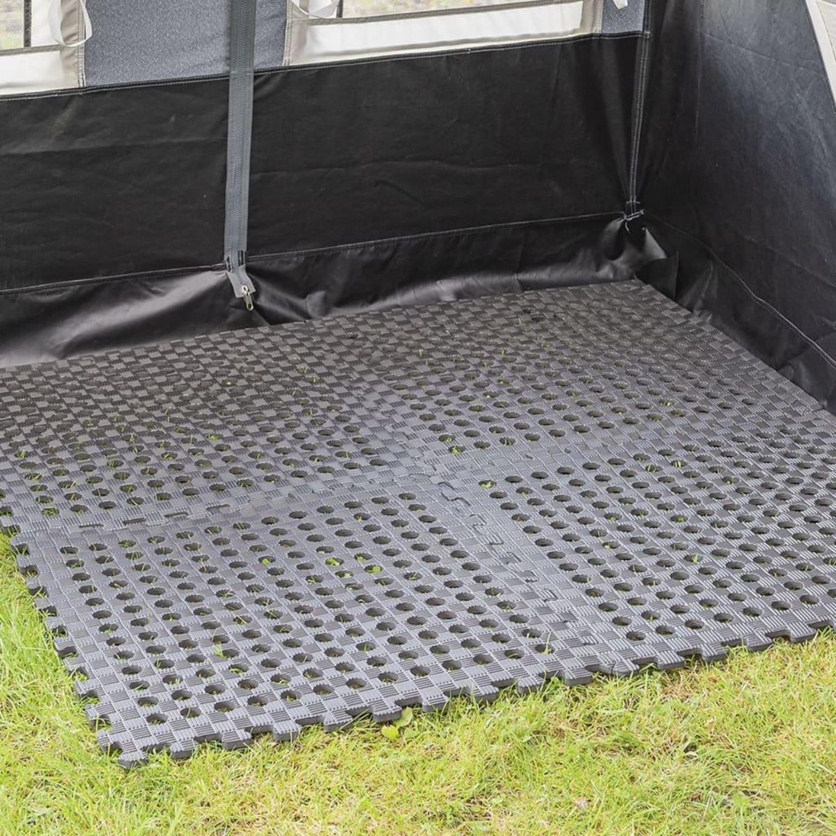 PROPLUS ProPlus Dalles pour tente auvent 4 pcs