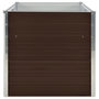 Voir la diapositive 4 : VIDAXL Jardiniere surelevee Marron 160x80x77 cm Acier galvanise