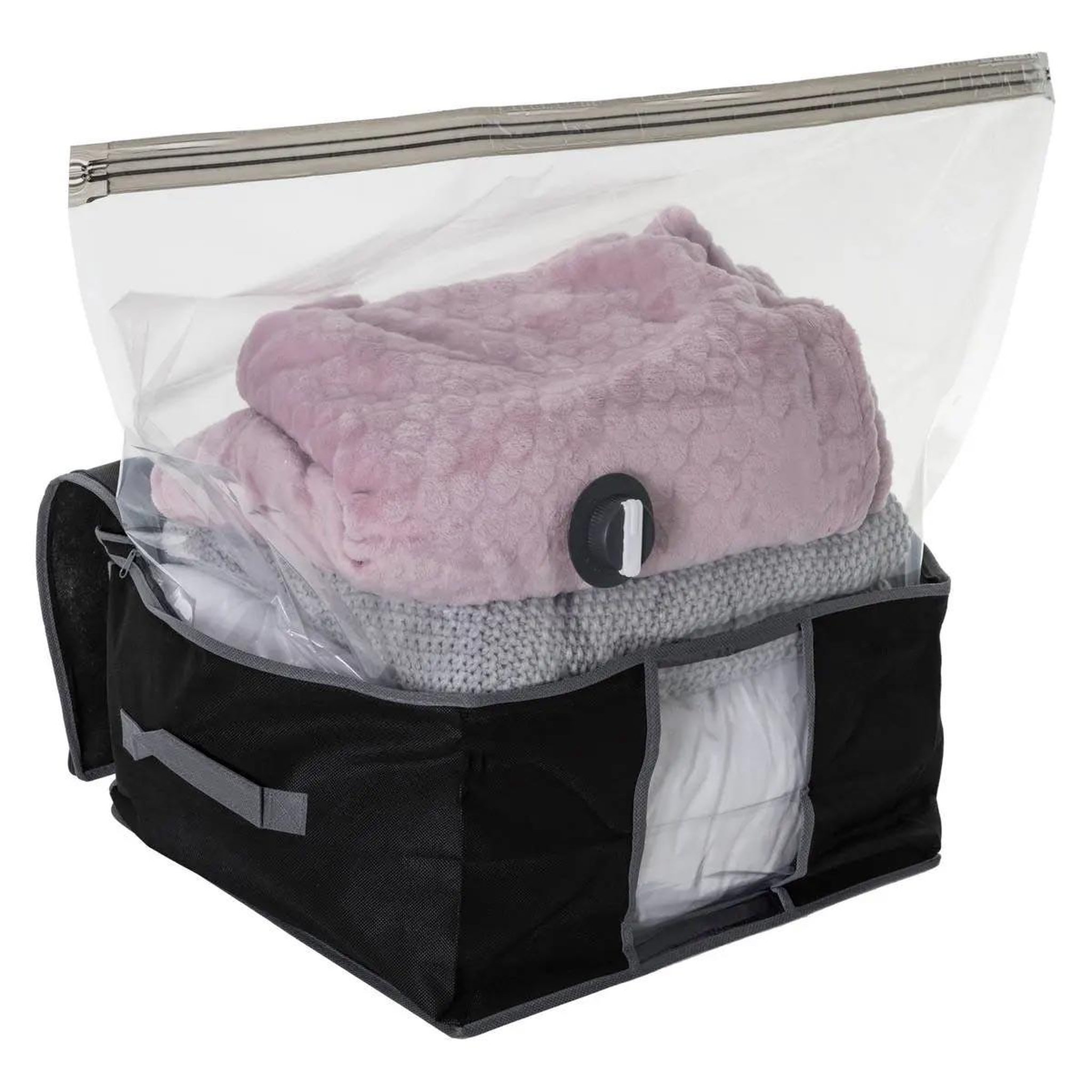 Voir la diapositive 3 : Bag'n Store Boîte de rangement et sac compresseur - taille s