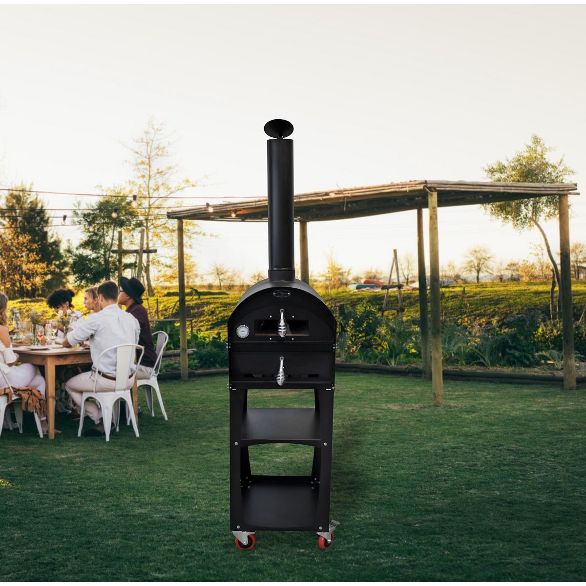 Four à pizza au feu de bois LE TRADI