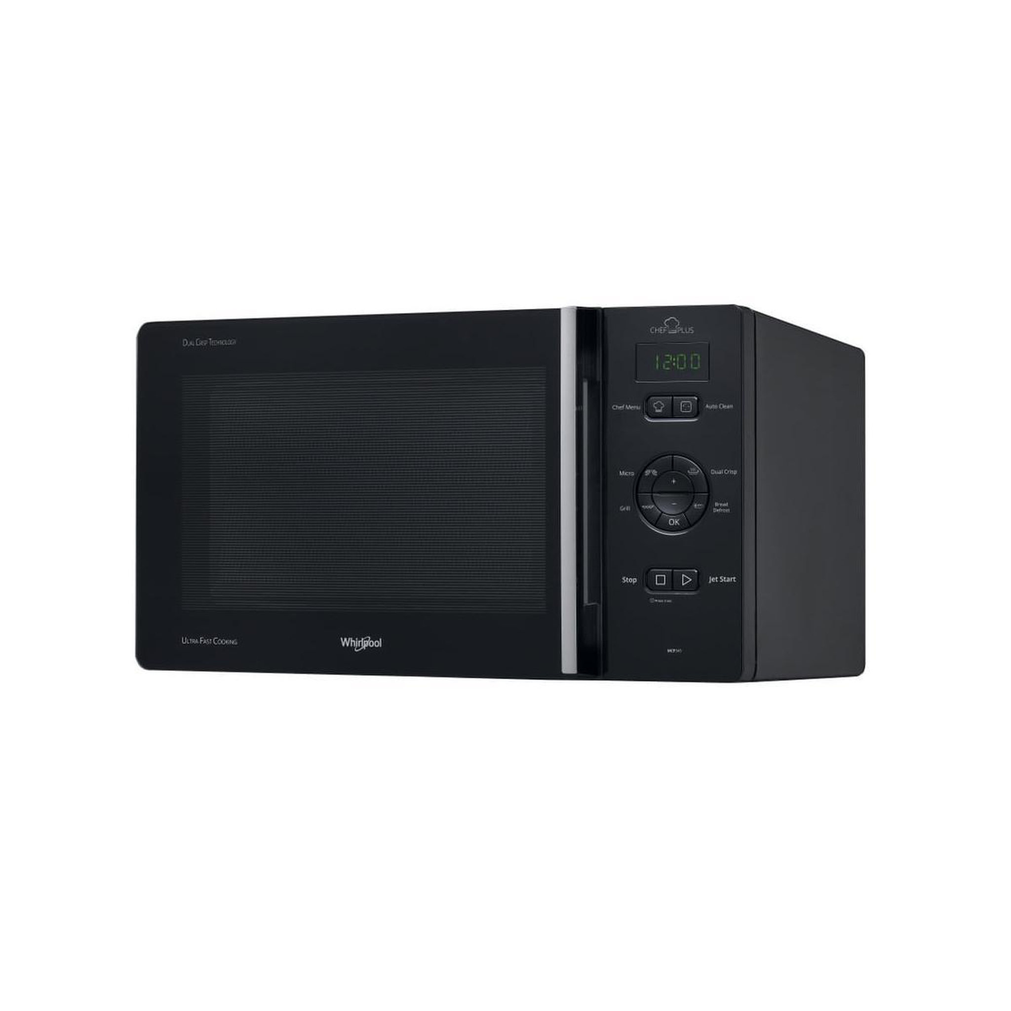 Voir la diapositive 2 : Whirlpool Micro-ondes grill 25l 800w noir - mcp345nb