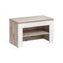 Voir la diapositive 6 : Paris Prix Ensemble Dressing  Gustavo IV  210cm Naturel & Blanc
