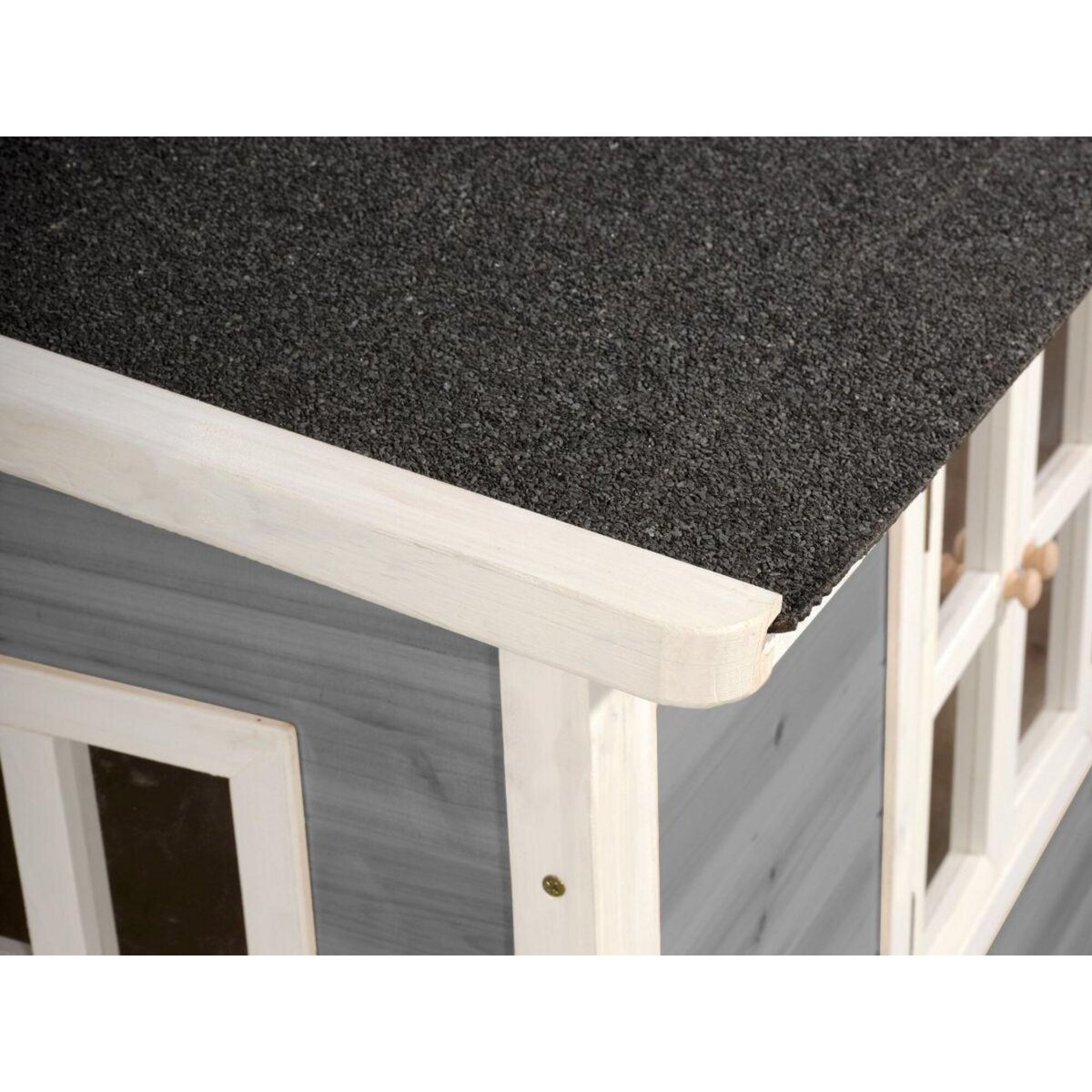 EXIT TOYS Maisonnette en bois pour enfants Loft 100 Gris - Exit Toys