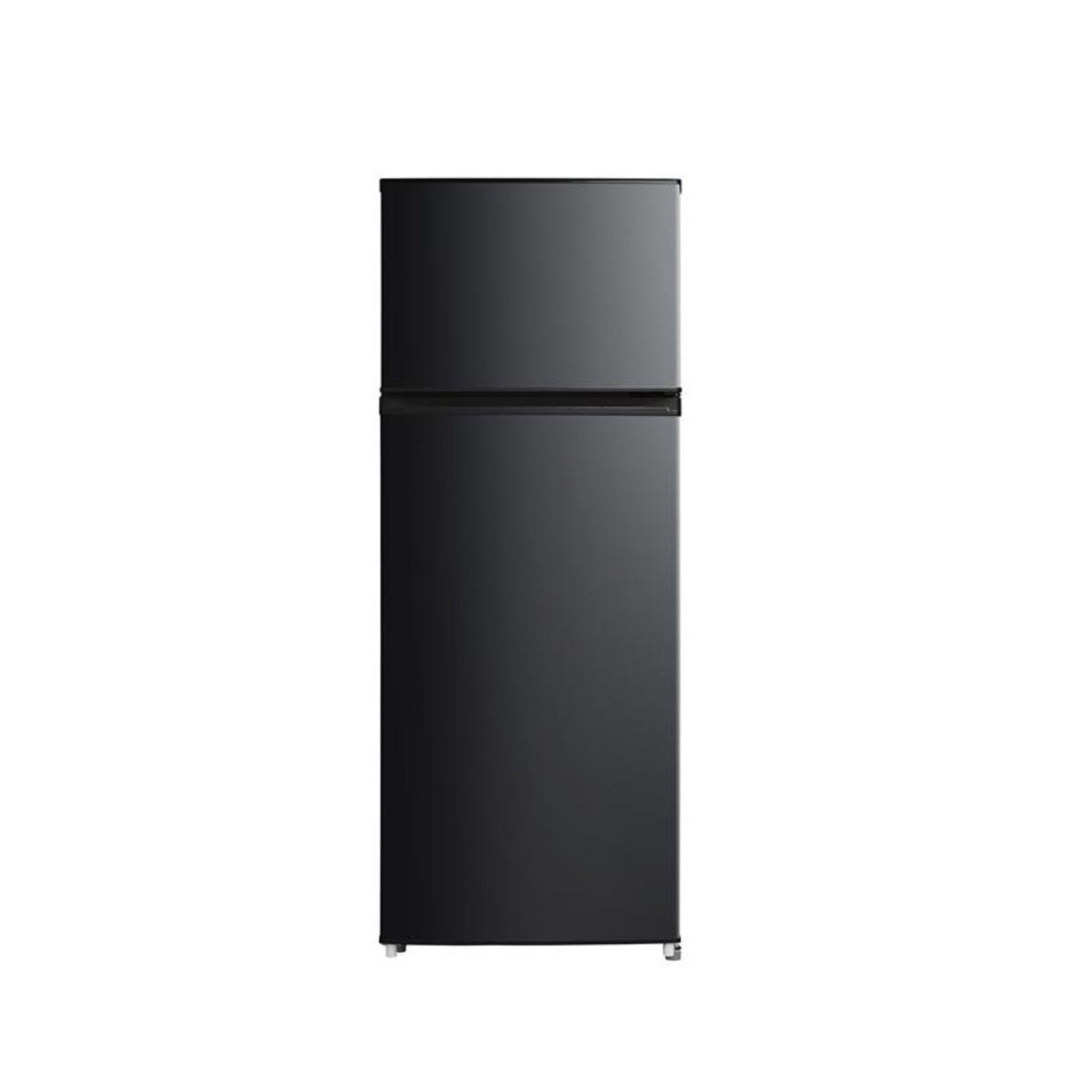 Glem Réfrigérateur combiné 55cm 204l statique noir - grf2104bk