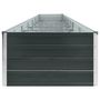 Voir la diapositive 4 : VIDAXL Lit sureleve de jardin Acier galvanise 600x80x45 cm Anthracite