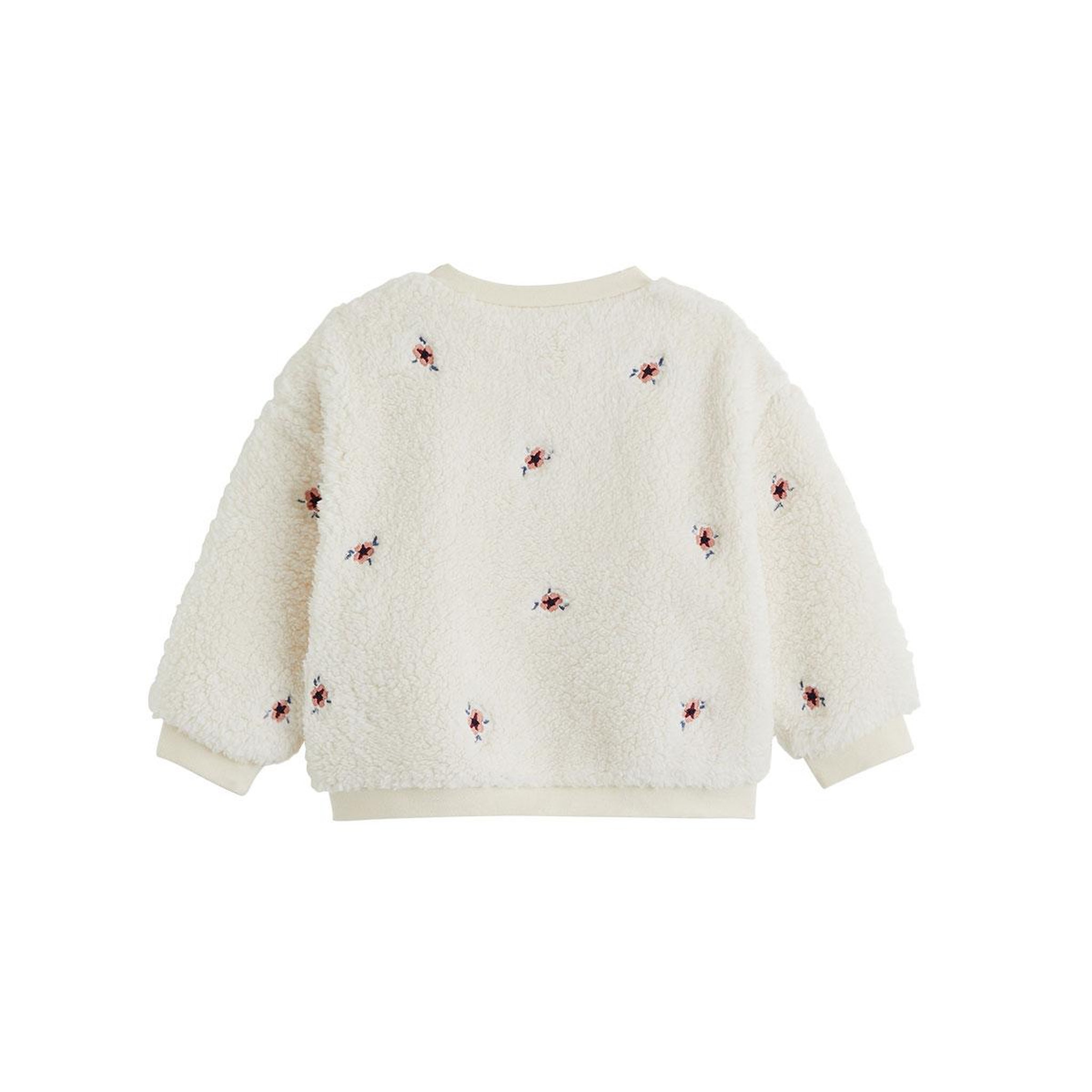 Voir la diapositive 2 : PETIT BEGUIN Sweat-shirt bébé en sherpa cléo