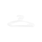 Atmosphera Kids Lot de 6 Cintres pour Enfant  Basique  28cm Blanc