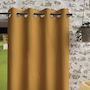 Voir la diapositive 1 : SOLEIL D'OCRE Rideau à oeillets en microfibre lavée BOHEME, par Soleil d'Ocre