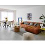 Voir la diapositive 1 : LISA DESIGN Ray - canapé d'angle droit - 4 places - en tissu texturé