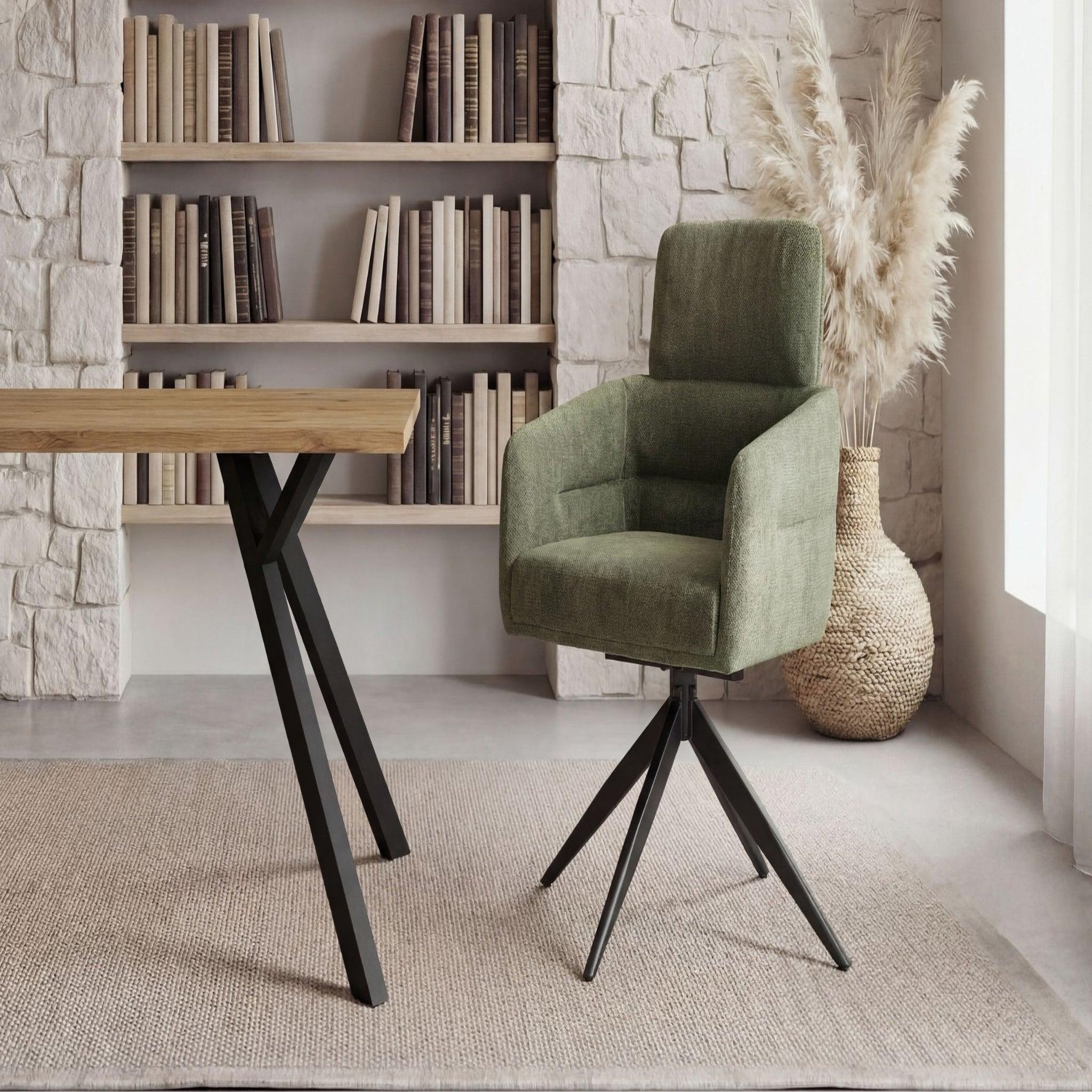 Voir la diapositive 2 : CASANOVA PARIS Arlo - lot de 2 chaises pieds en métal noir
