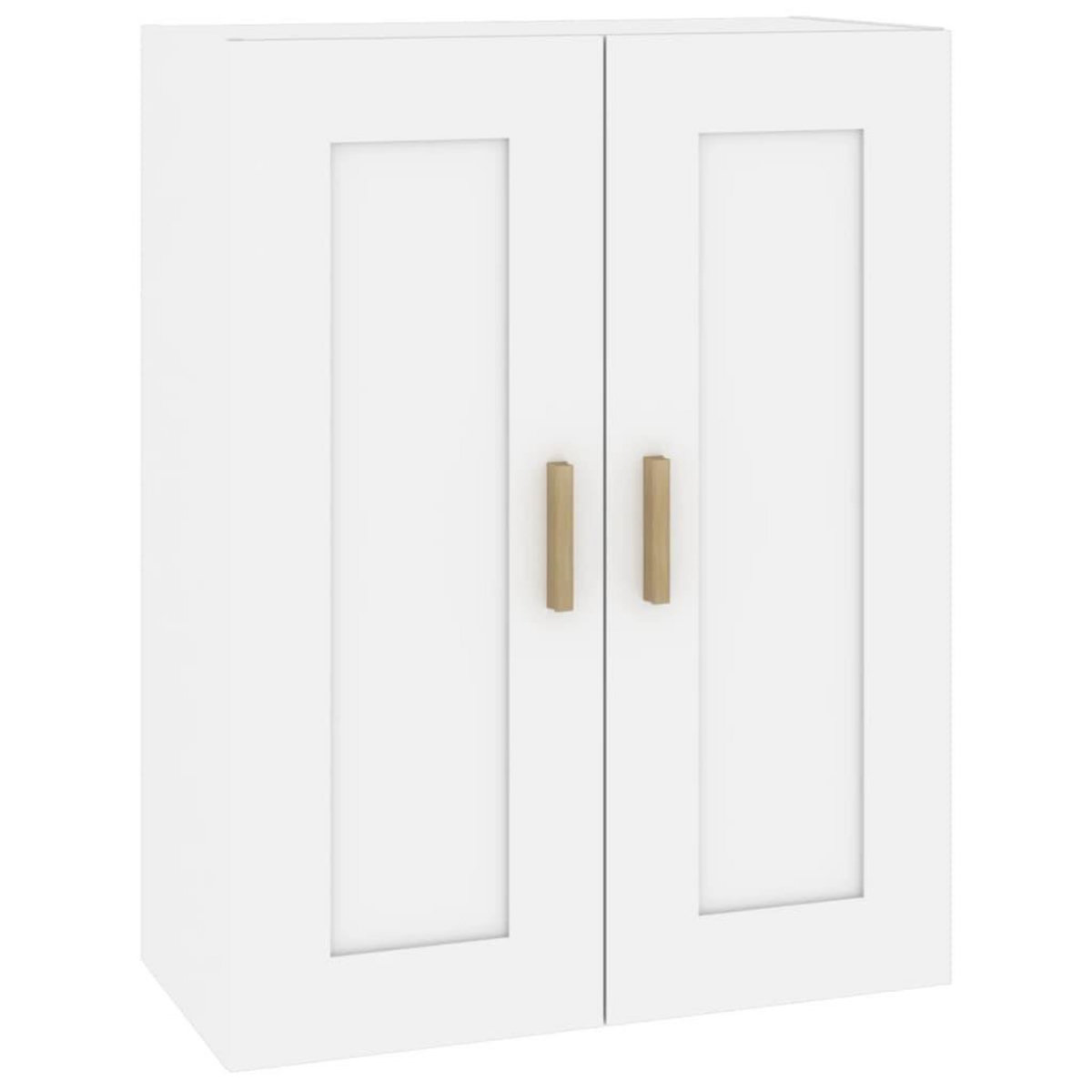 VIDAXL Armoire murale blanc 69,5x32,5x90 cm bois d'ingenierie
