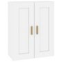 Voir la diapositive 2 : VIDAXL Armoire murale blanc 69,5x32,5x90 cm bois d'ingenierie