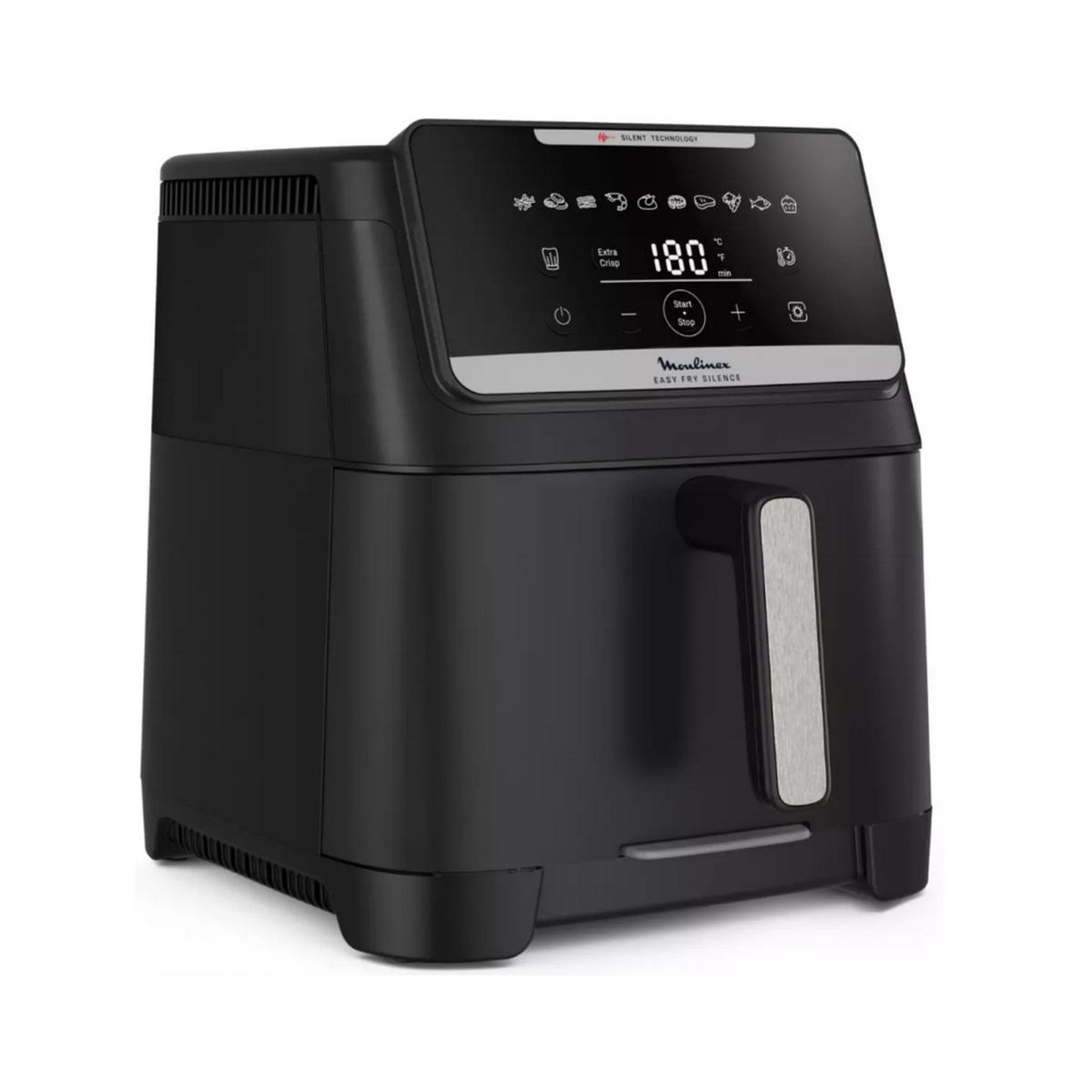Voir la diapositive 2 : MOULINEX Friteuse sans huile 1.6kg 1800w noir - ez8428f0