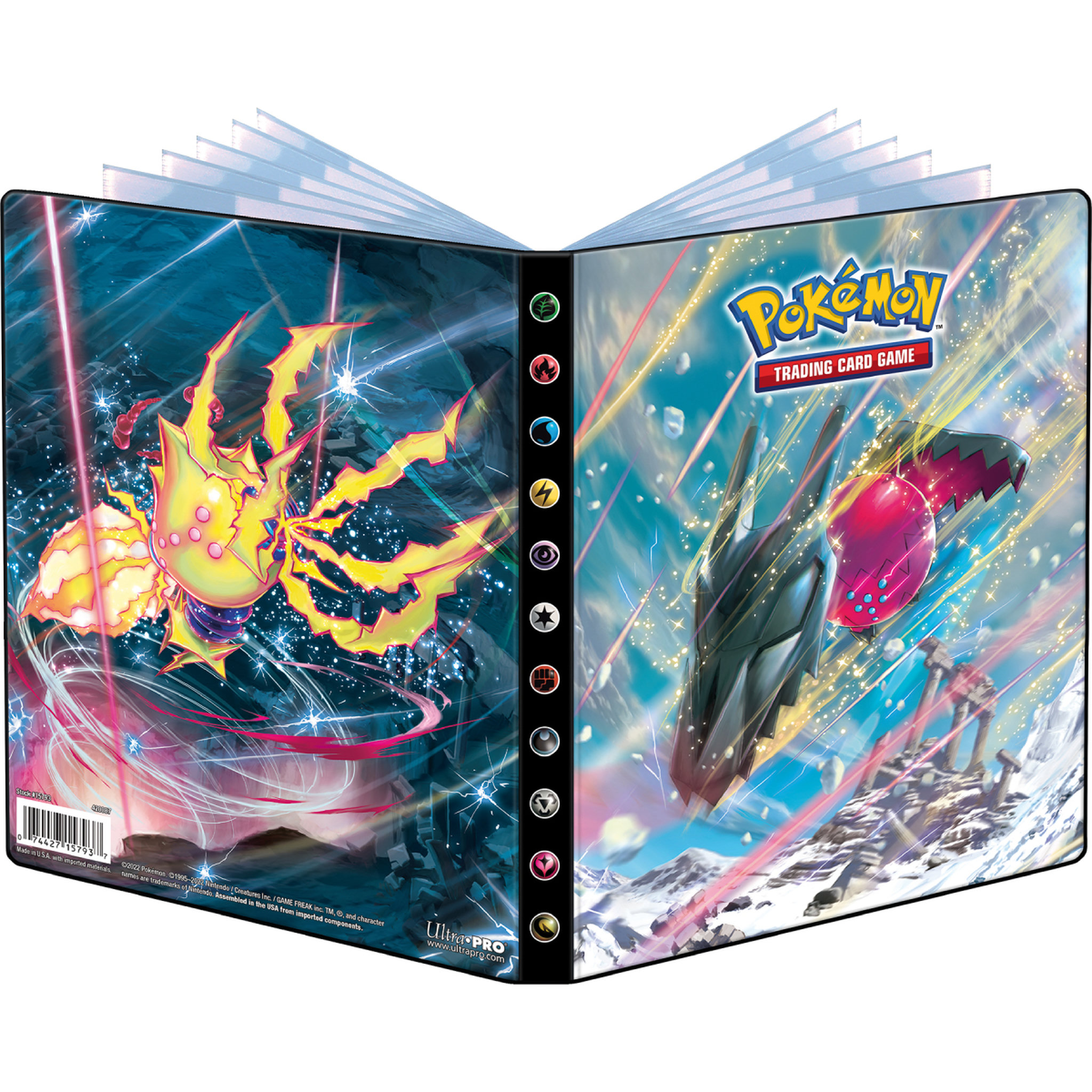 Voir la diapositive 2 : POKEMON Portfolio Cartes Pokémon A5 80 Cartes Tempête Argentée
