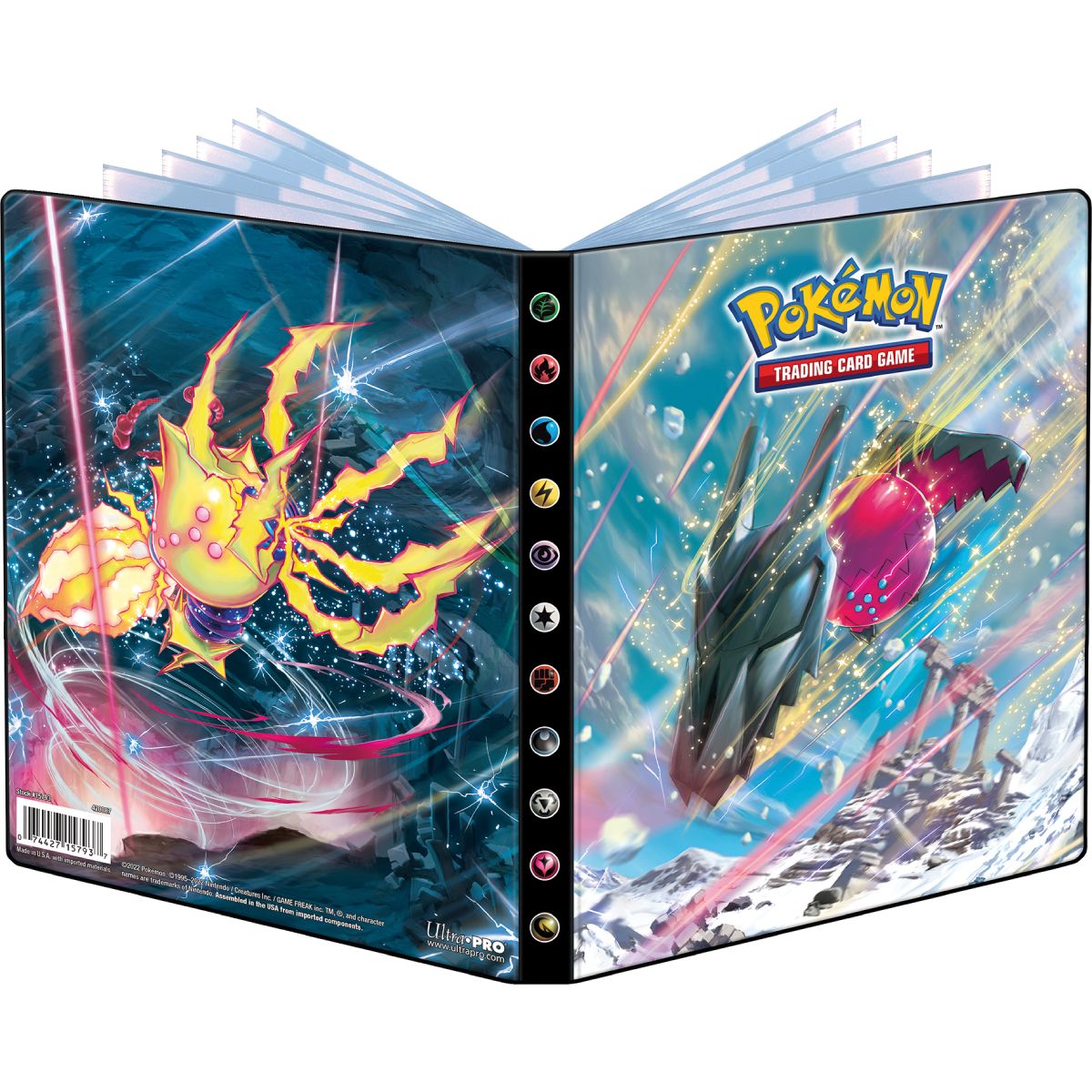 POKEMON Portfolio Cartes Pokémon A5 80 Cartes Tempête Argentée