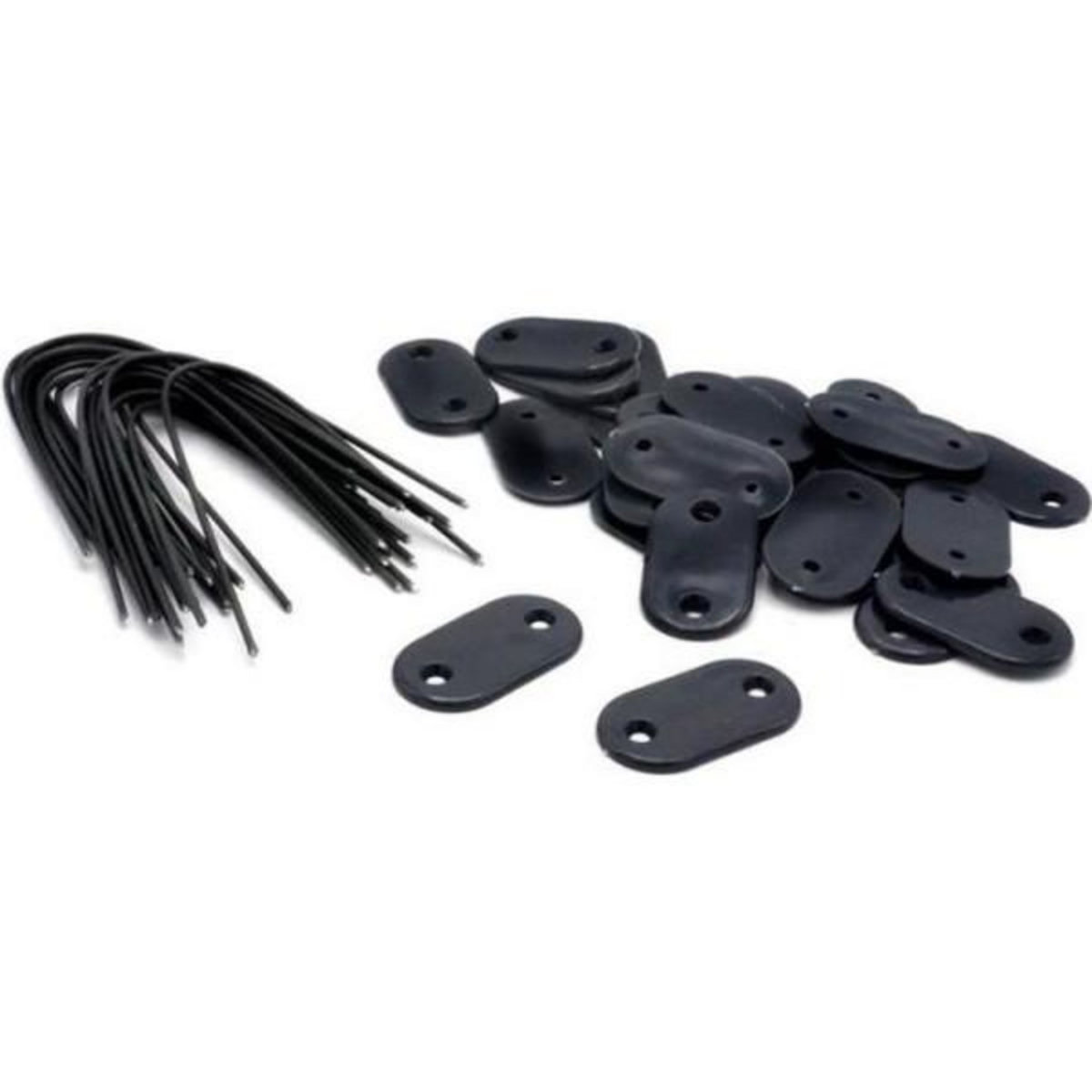 NATURE Set de fixations , Couleur Anthracite