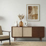 Voir la diapositive 2 : IDIMEX Buffet SIMONA L 175 cm en bois massif