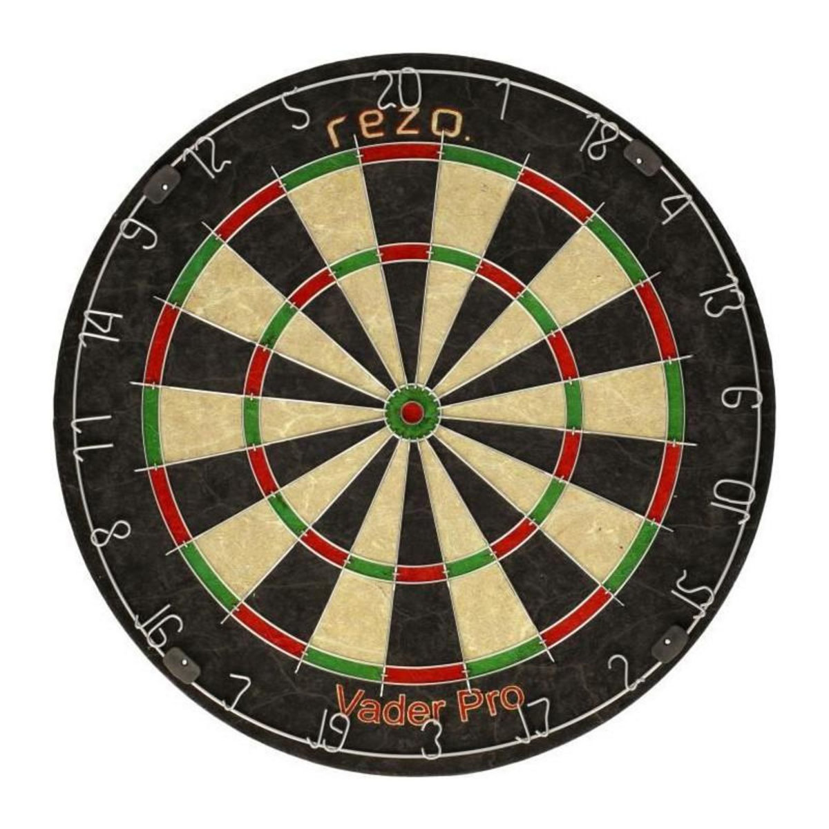 GENERIQUE Jeu de fléchettes - VADER PRO - Set cible et 6 fléchettes inclus - Fibres de sisal - REZO