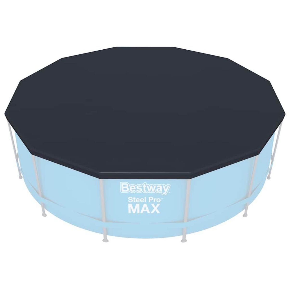 BESTWAY Bestway Couverture de piscine Flowclear 366 cm