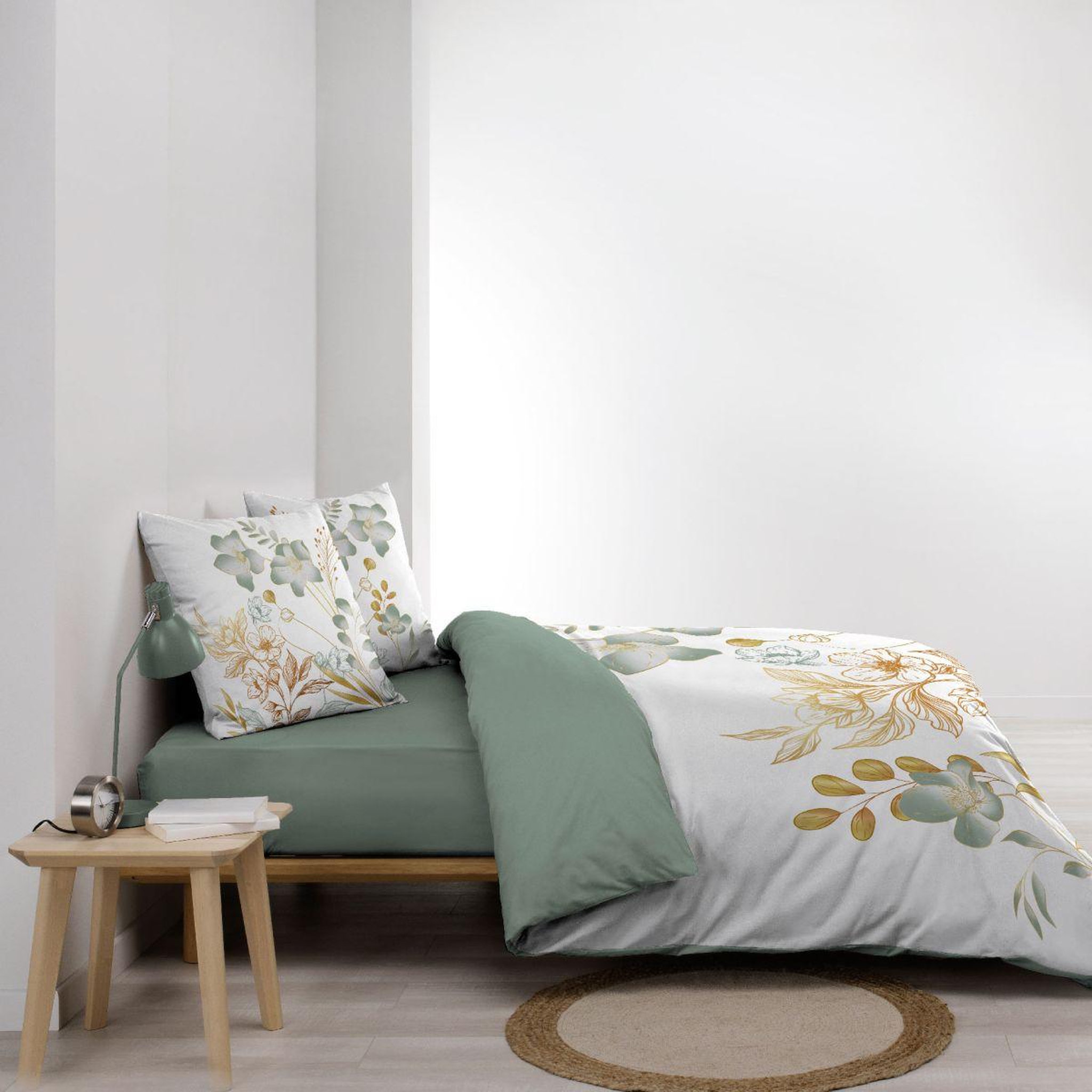 Voir la diapositive 3 : Douceur d'Intérieur Parure de lit 3 pièces  lolita  240x220cm multicolore