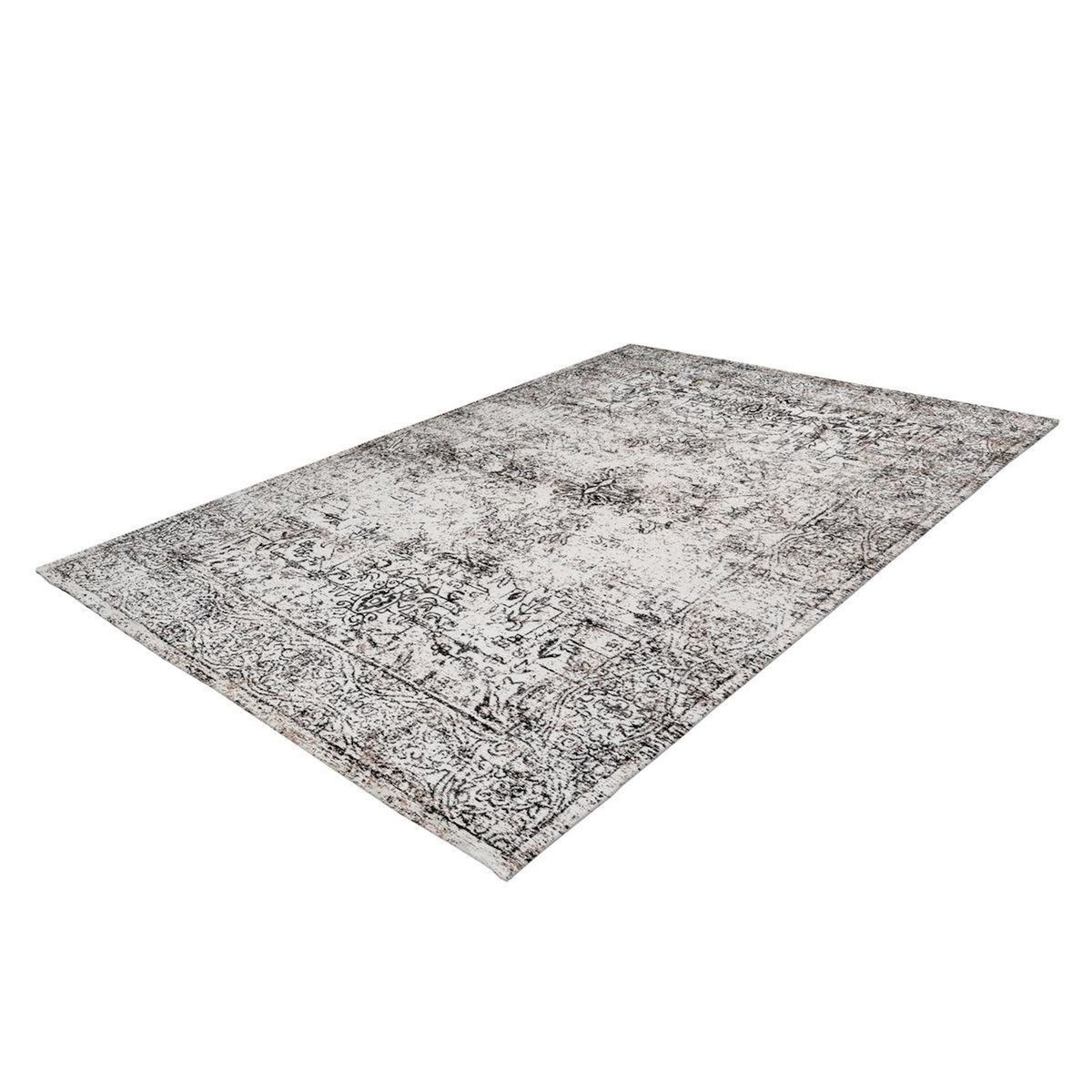 Paris Prix Tapis Vintage à Poils Courts  Iglesia  Anthracite