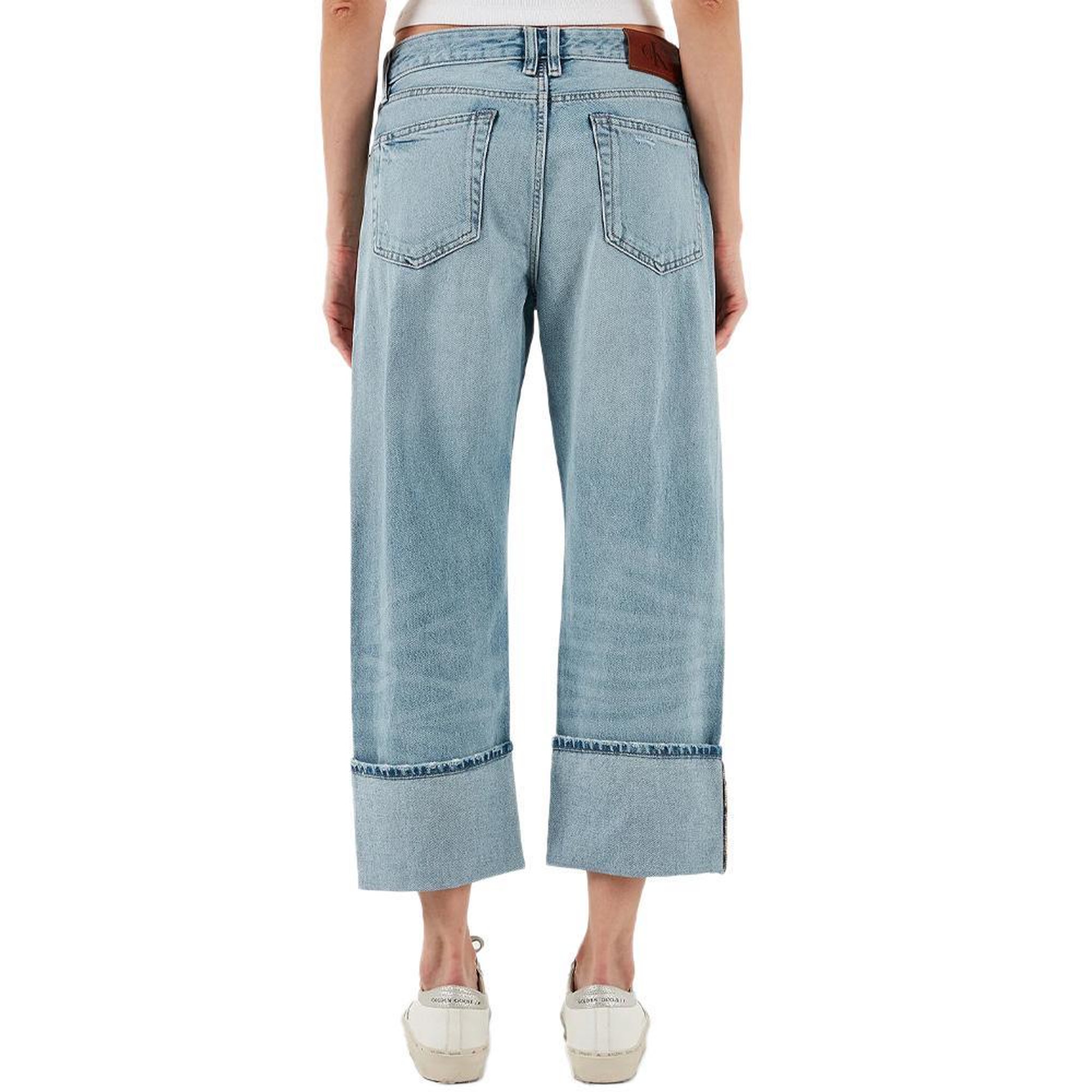 Voir la diapositive 2 : CALVIN KLEIN JEANS Jean Loose Bleu Femme Calvin Klein Jeans Relaxed