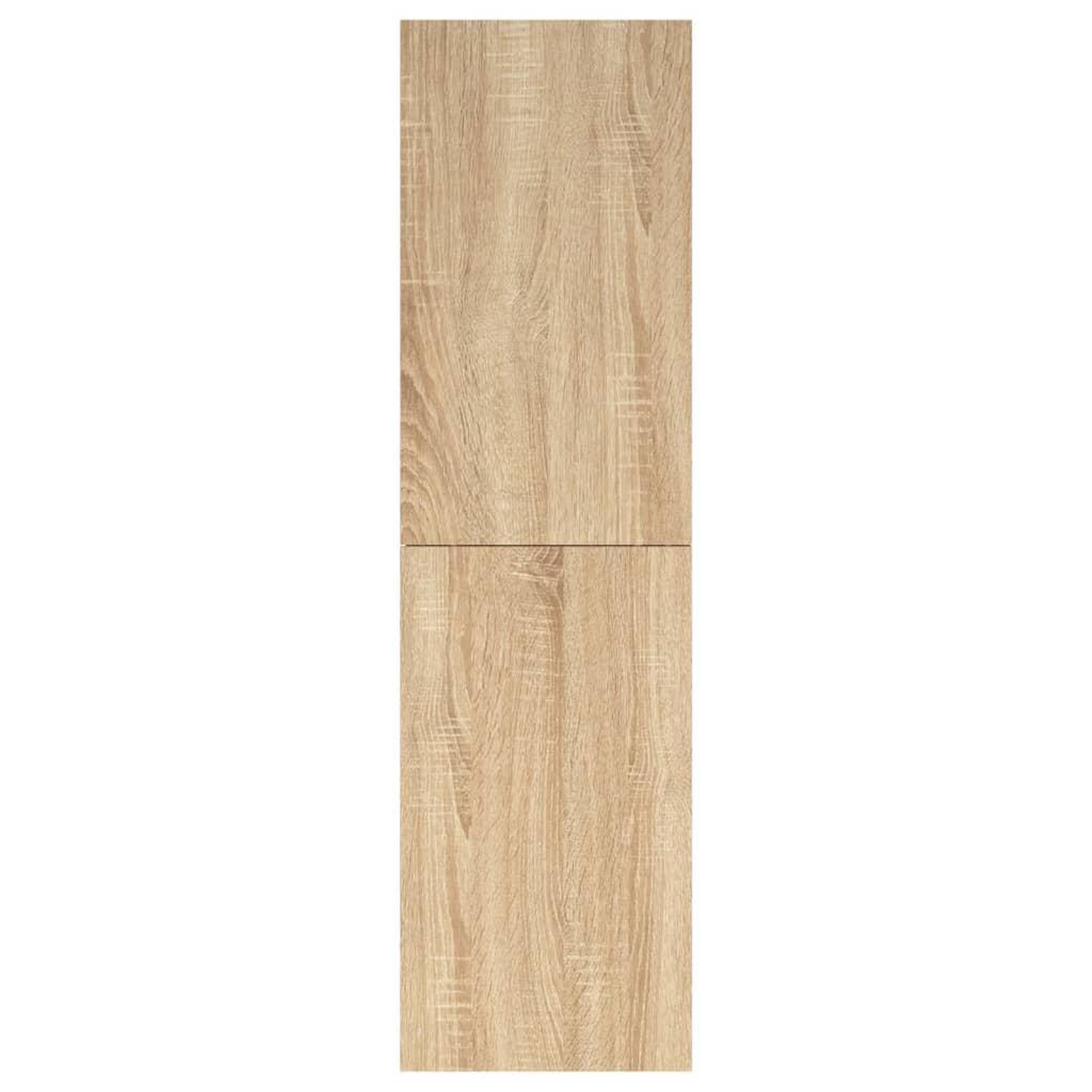 Voir la diapositive 3 : VIDAXL Meuble TV Chene sonoma 30,5x30x110 cm Bois d'ingenierie