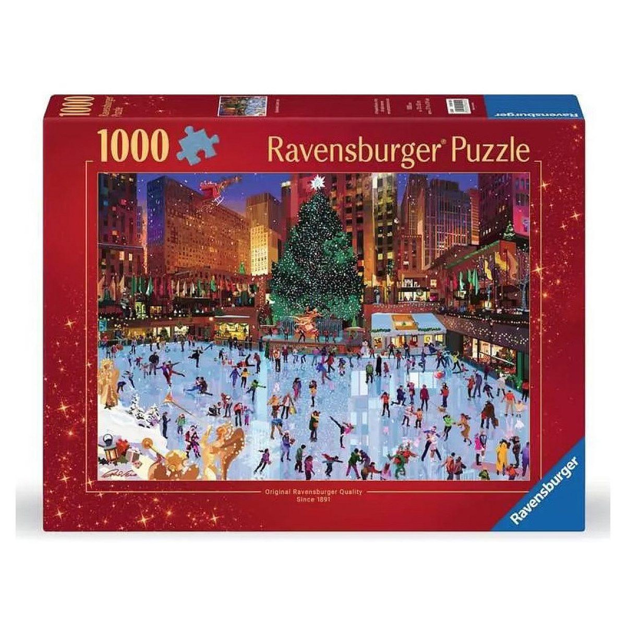 RAVENSBURGER Puzzle 1000 pieces - noel au rockefeller center