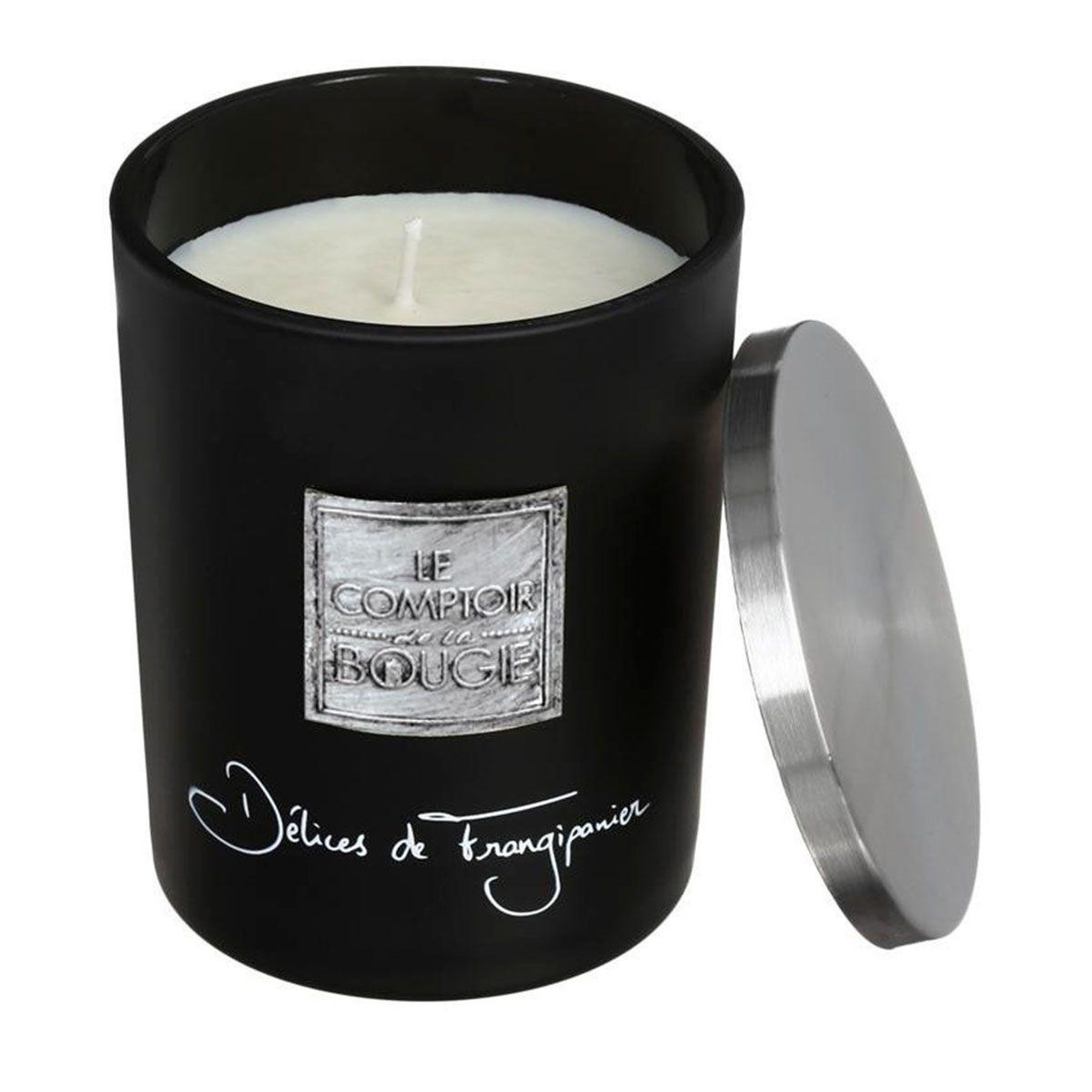 Voir la diapositive 2 : COMPTOIR DE LA BOUGIE Bougie parfumée  loyd  490g délices frangipanier