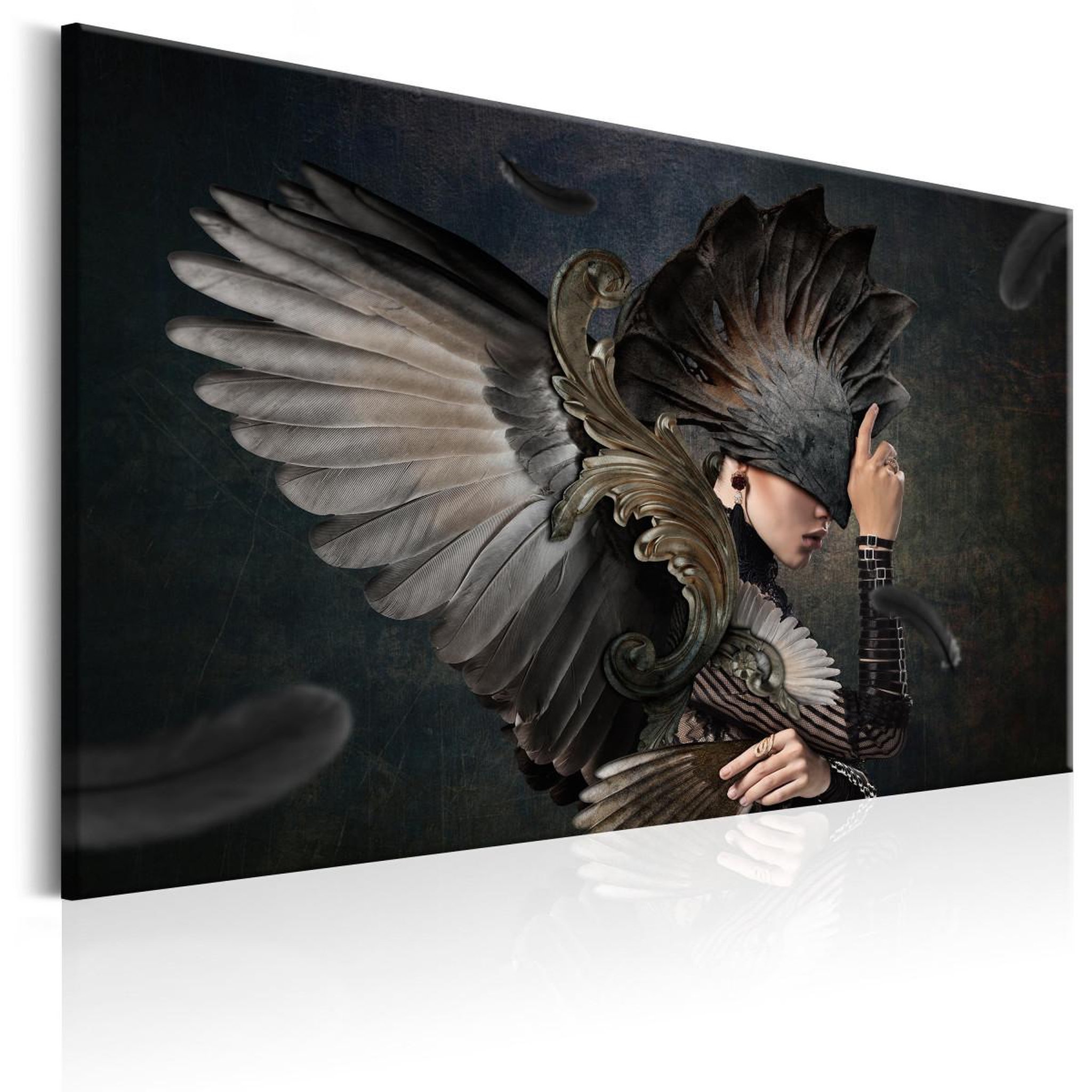 Voir la diapositive 1 : Paris Prix Tableau imprimé  warrior of darkness