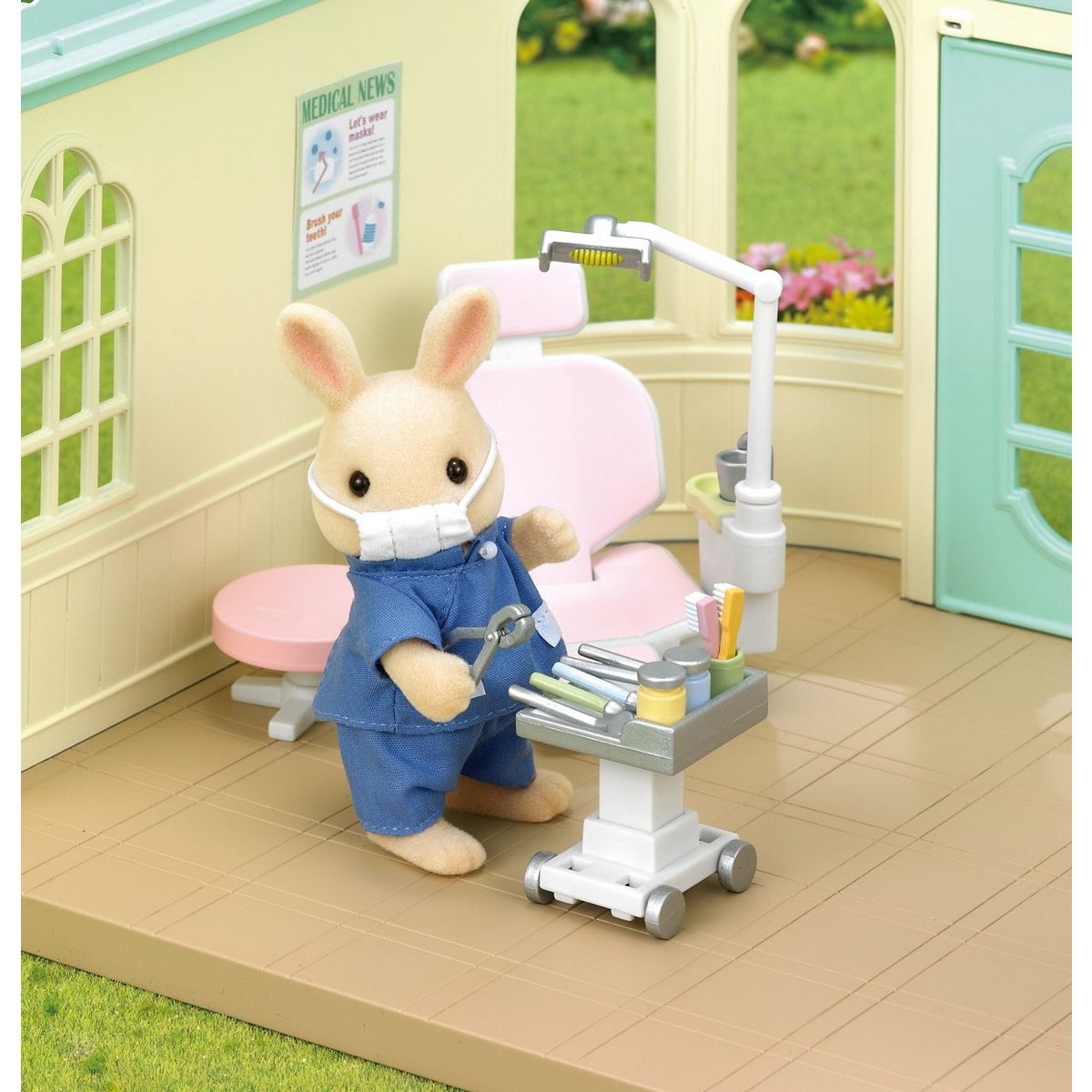 Sylvanian families 5095 Le dentiste et ses accessoires-Sylvanian