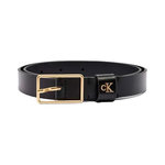 Vero Moda Ceinture Noir Femme Calvin Klein Jeans Square Buckle. Coloris disponibles : Noir
