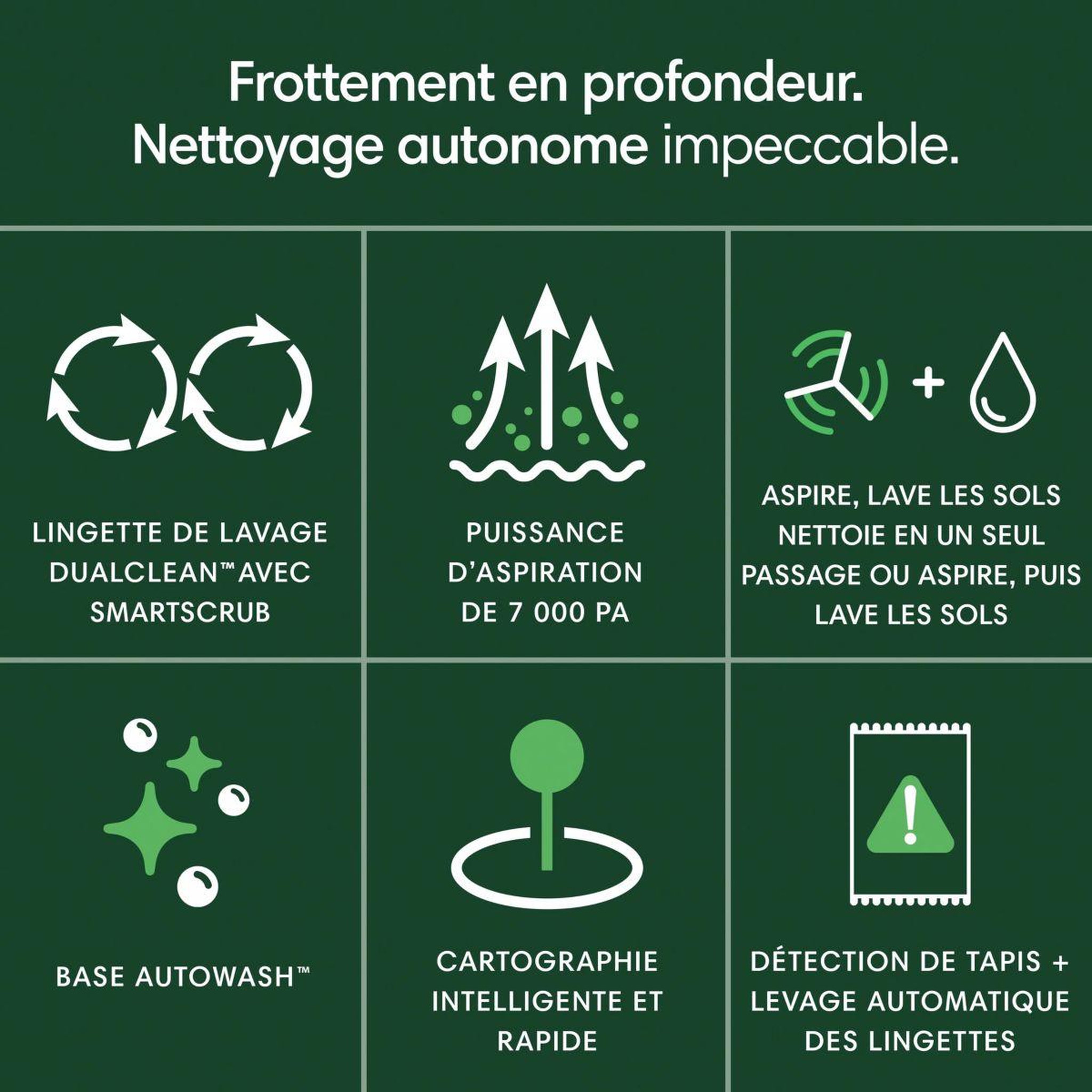 Voir la diapositive 2 : IROBOT Robot aspirateur laveur roomba plus 405 g185040