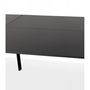 Voir la diapositive 6 : Paris Prix Double Bureau Design  Rosendo  280cm Noir