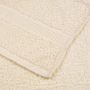 Voir la diapositive 6 : VIDAXL Serviettes de douche 2 pcs crème 70x140 cm 360 g m² 100% coton