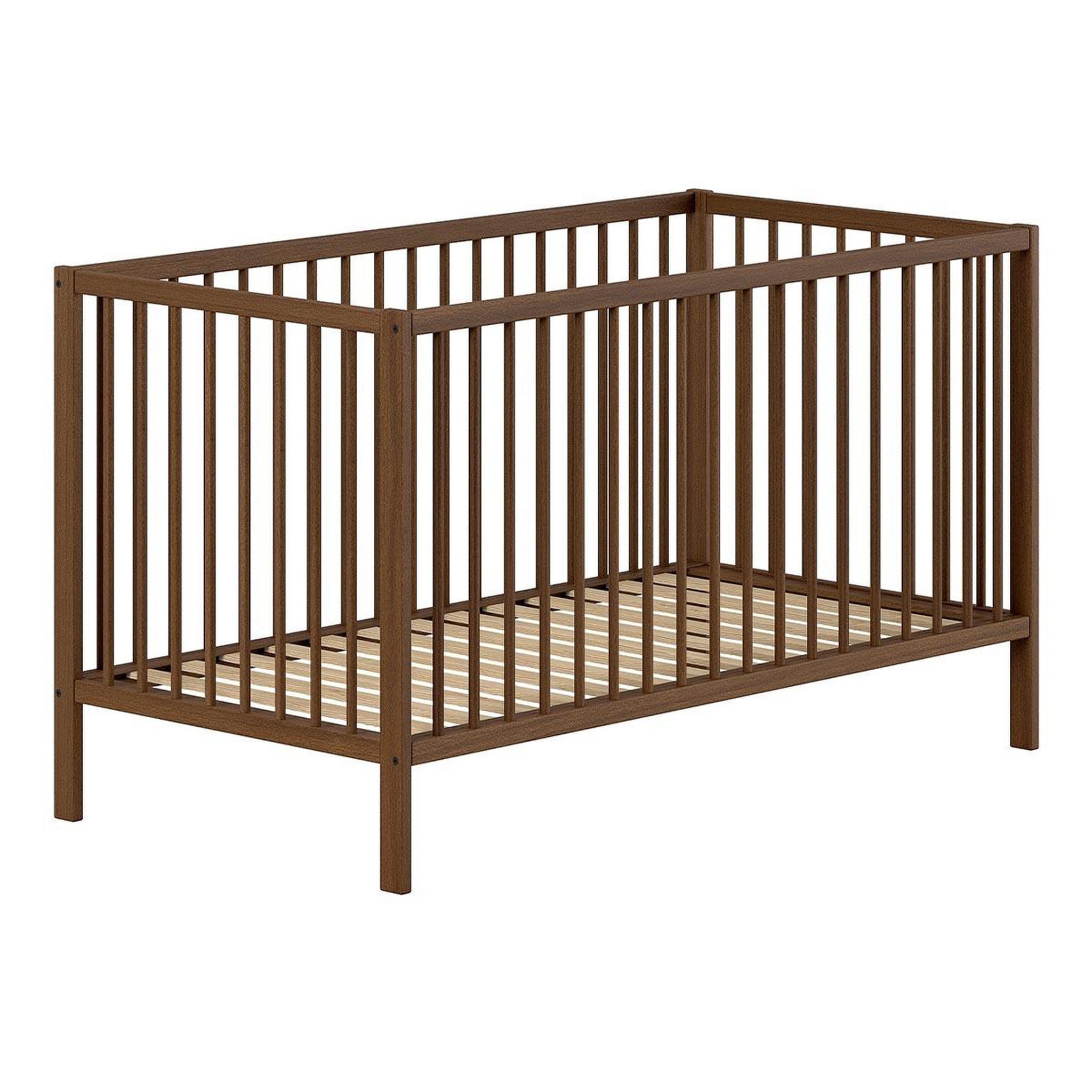 Paris Prix Lit Bébé à Barreaux  Dino  70x140cm Marron