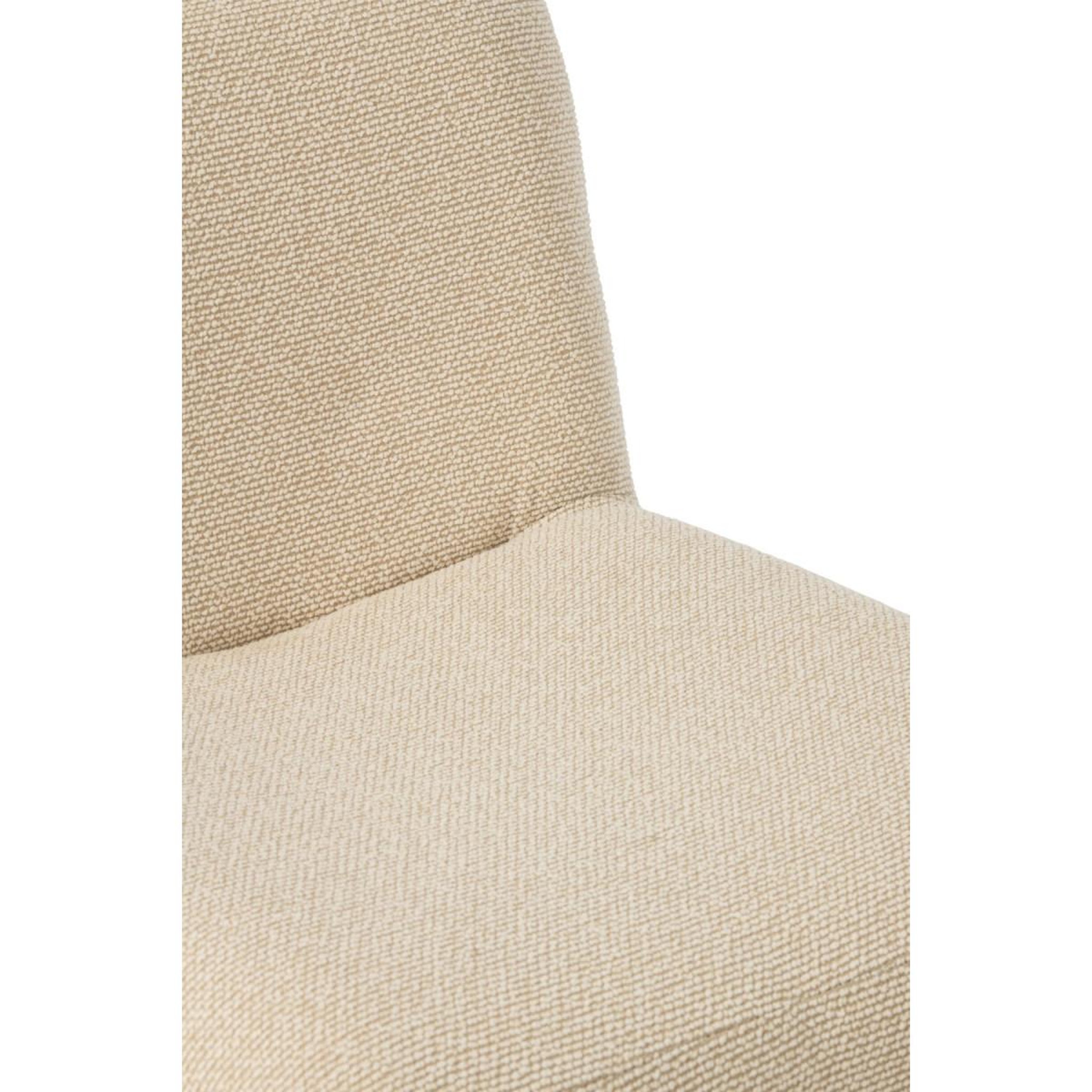 Voir la diapositive 5 : J-LINE Fauteuil design organique  margo  87cm écru