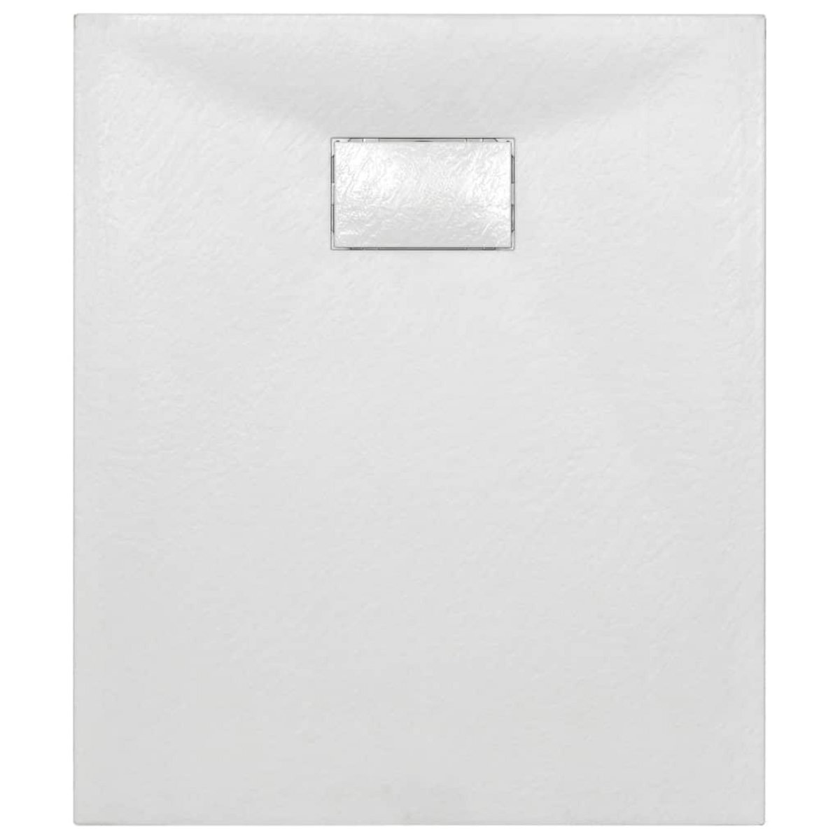 VIDAXL Bac de douche SMC Blanc 90 x 70 cm